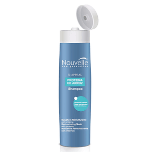 Shampoo Proteína de Arroz NOUVELLE X-Appeal Tarro 300ml