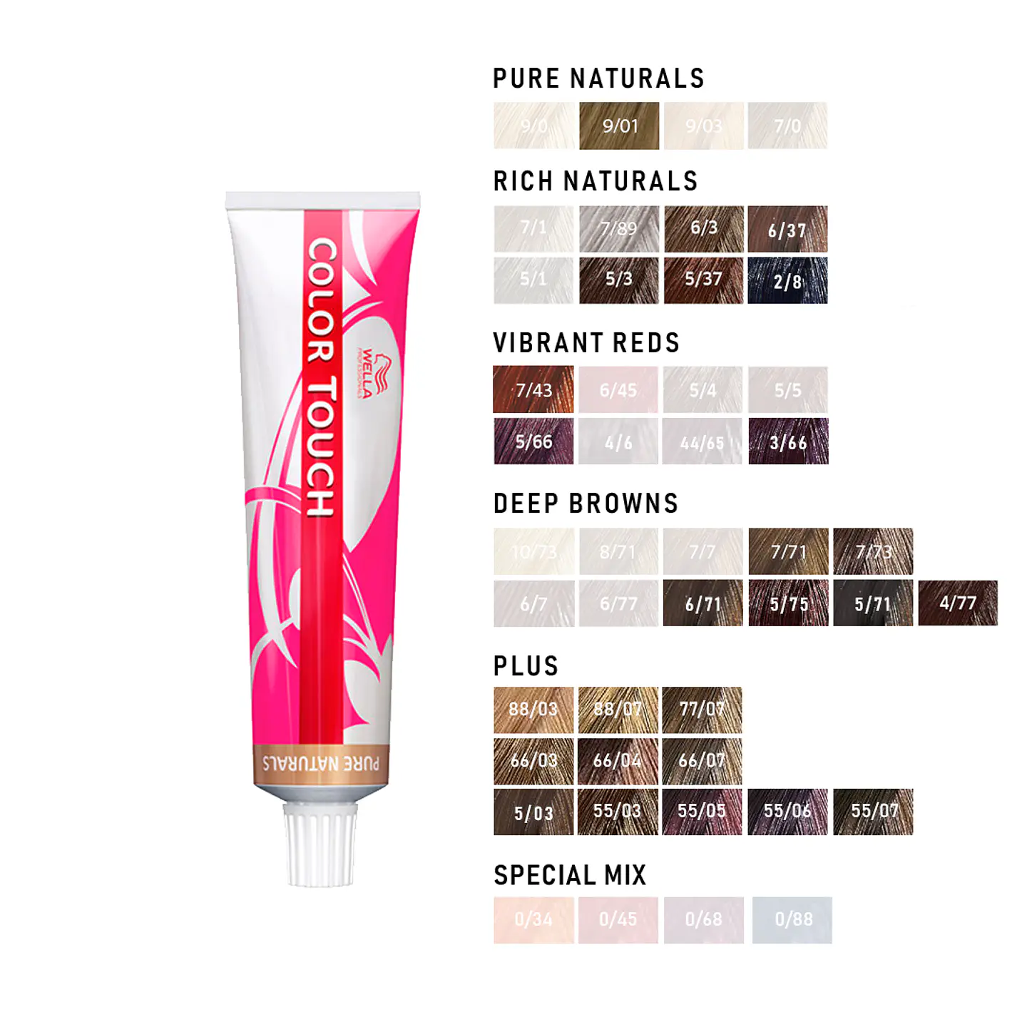 Tinte Semipermanente sin Amoniaco WELLA Color Touch 60ml 2