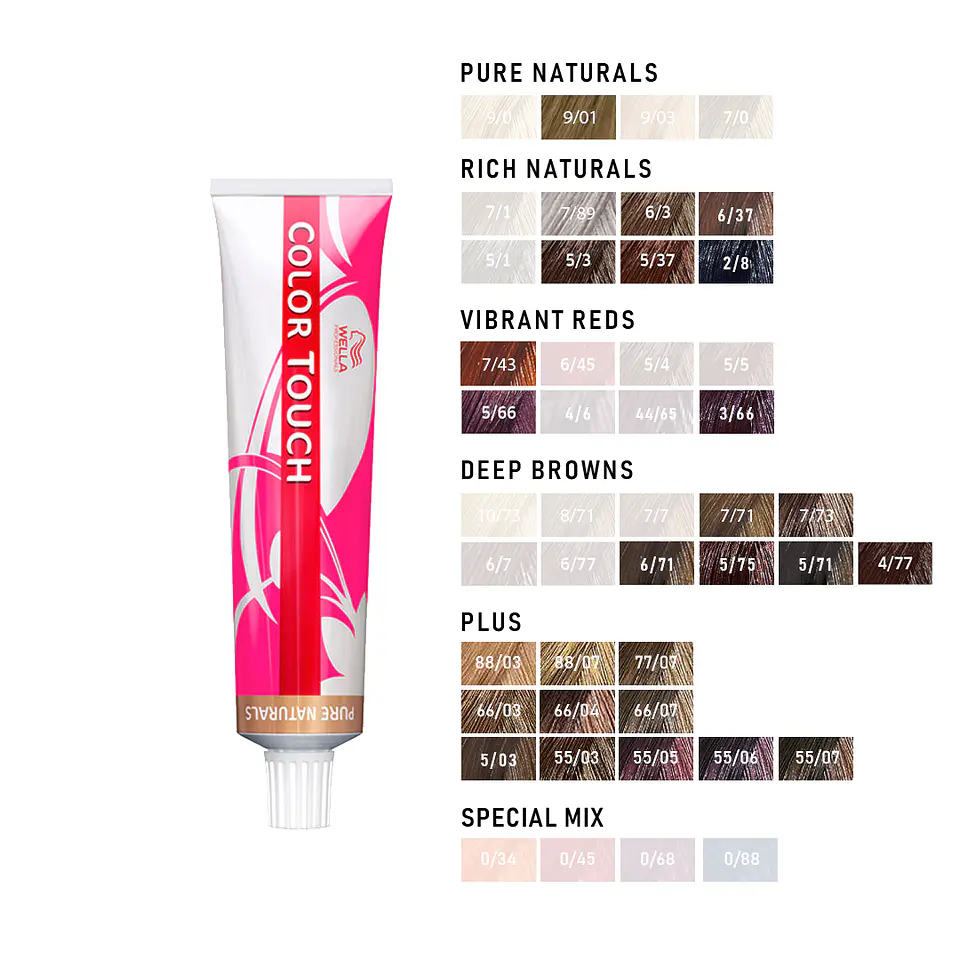 Tinte Semipermanente sin Amoniaco WELLA Color Touch 60ml 2
