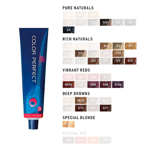 Tinte Permanente WELLA Color Perfect 60ml