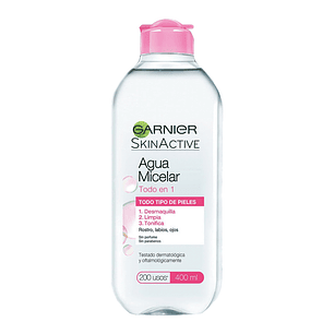 Agua Micelar Clásica GARNIER Skin Active 400ml
