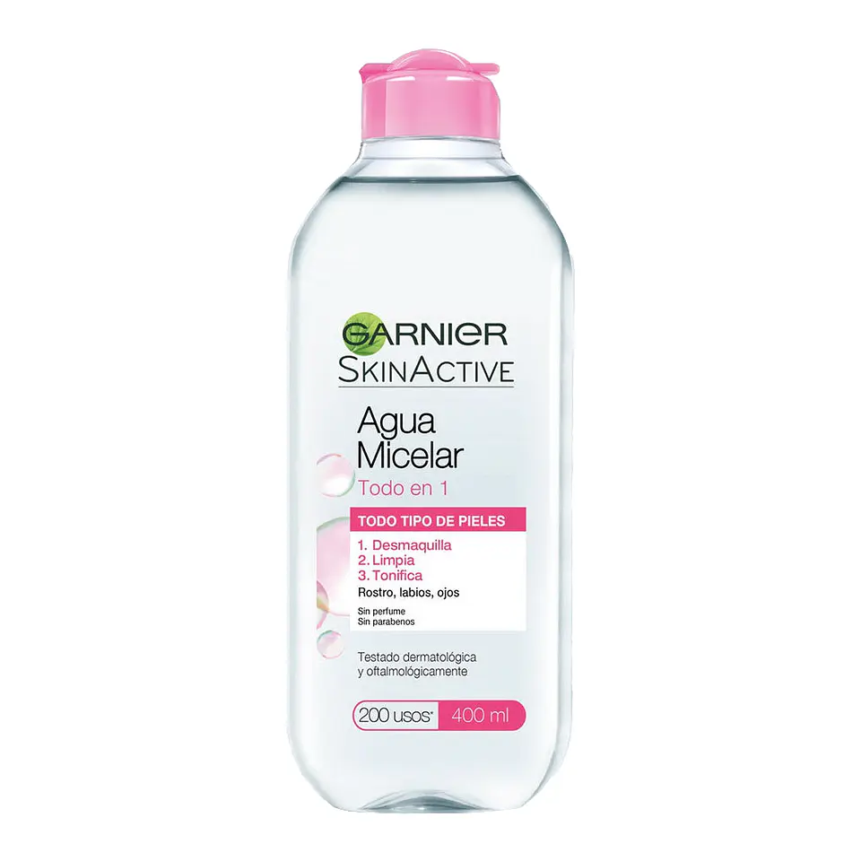 Agua Micelar Clásica GARNIER Skin Active 400ml 1