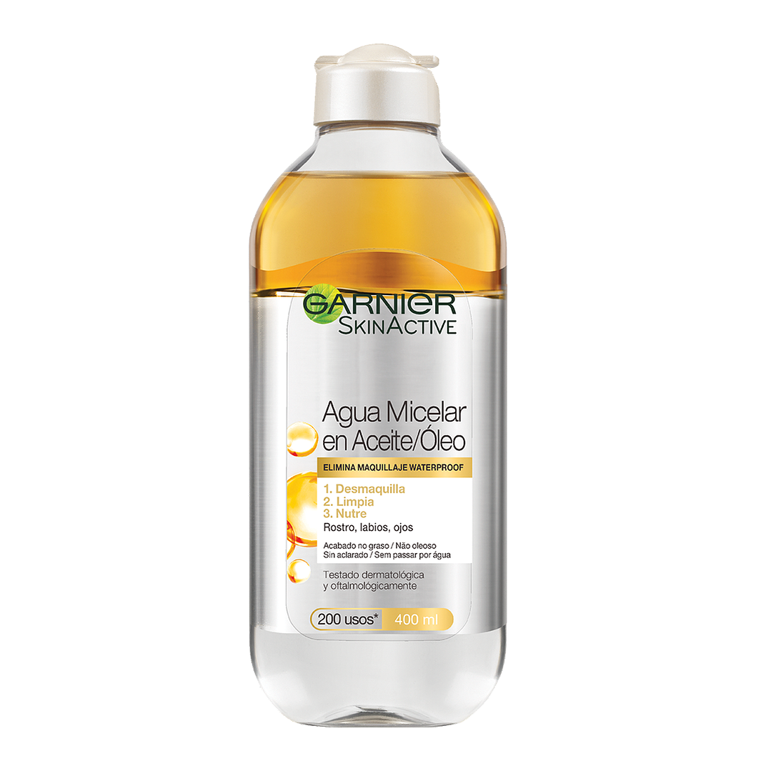 Agua Micelar Bifásica GARNIER Skin Active 400ml 1