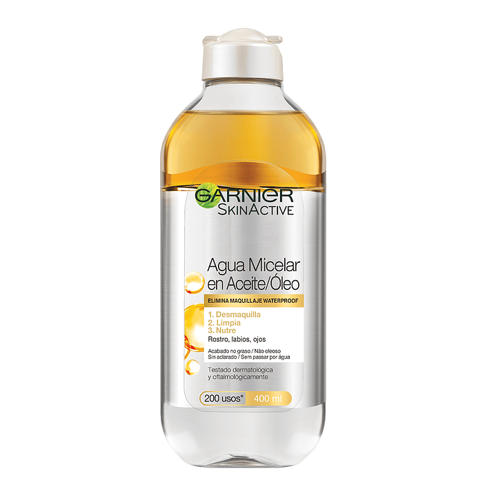 Agua Micelar Bifásica GARNIER Skin Active 400ml 1
