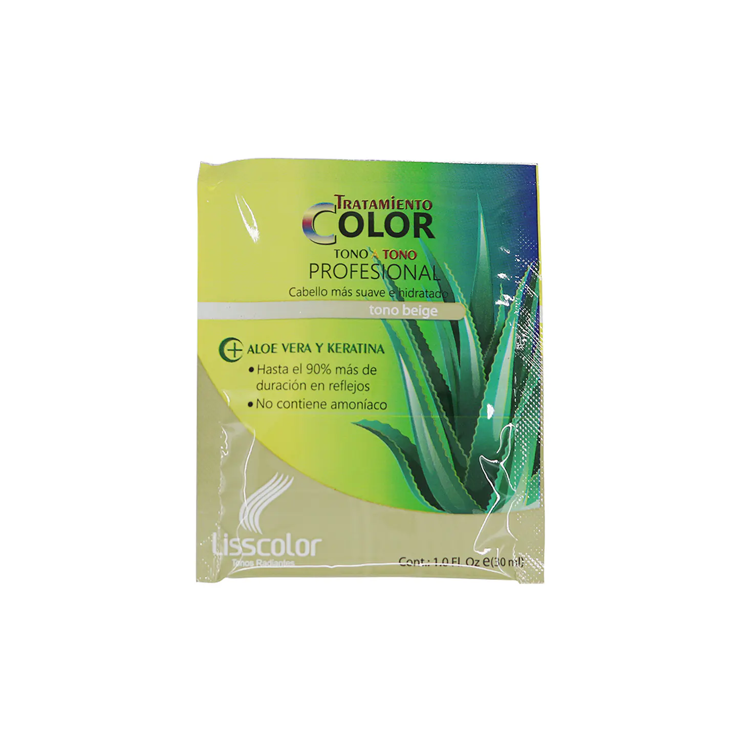 Tratamiento Color Profesional Lisscolor Sachet Beige 1