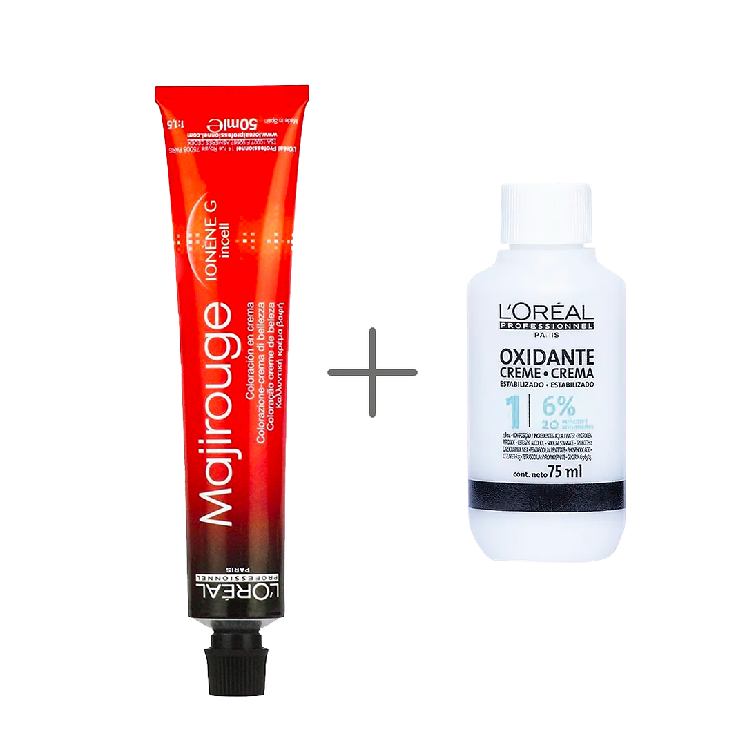 Tinte Permanente L'ORÉAL Majirouge Ionene G Incell 50ml 2