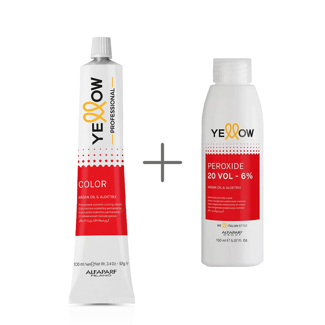 Tinte Permanente YELLOW Color 60ml 3