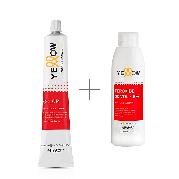 Tinte Permanente YELLOW Color 60ml 4