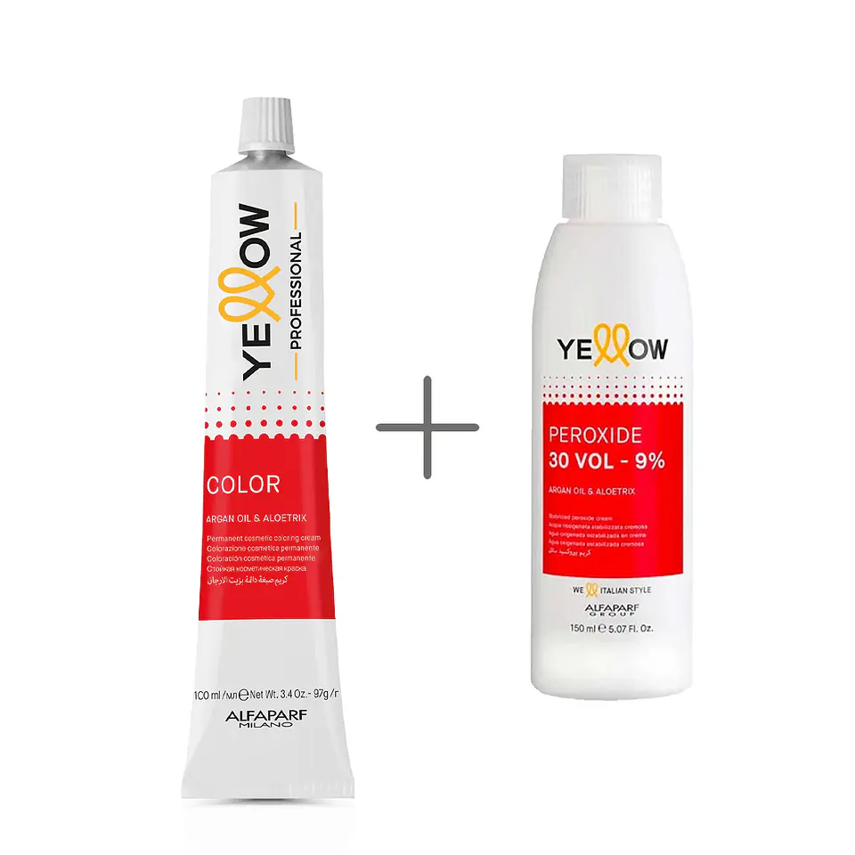 Tinte Permanente YELLOW Color 60ml 4