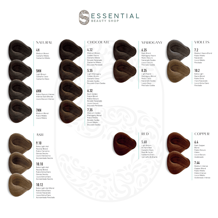 Tinte Ammonia Free Designer Color TEC ITALY 90ml 2