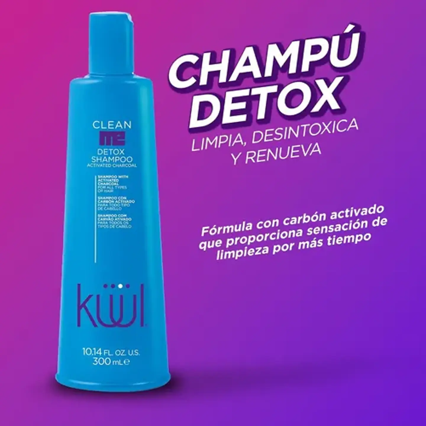 Shampoo Limpieza Profunda KÜÜL Clean Me 300ml 2