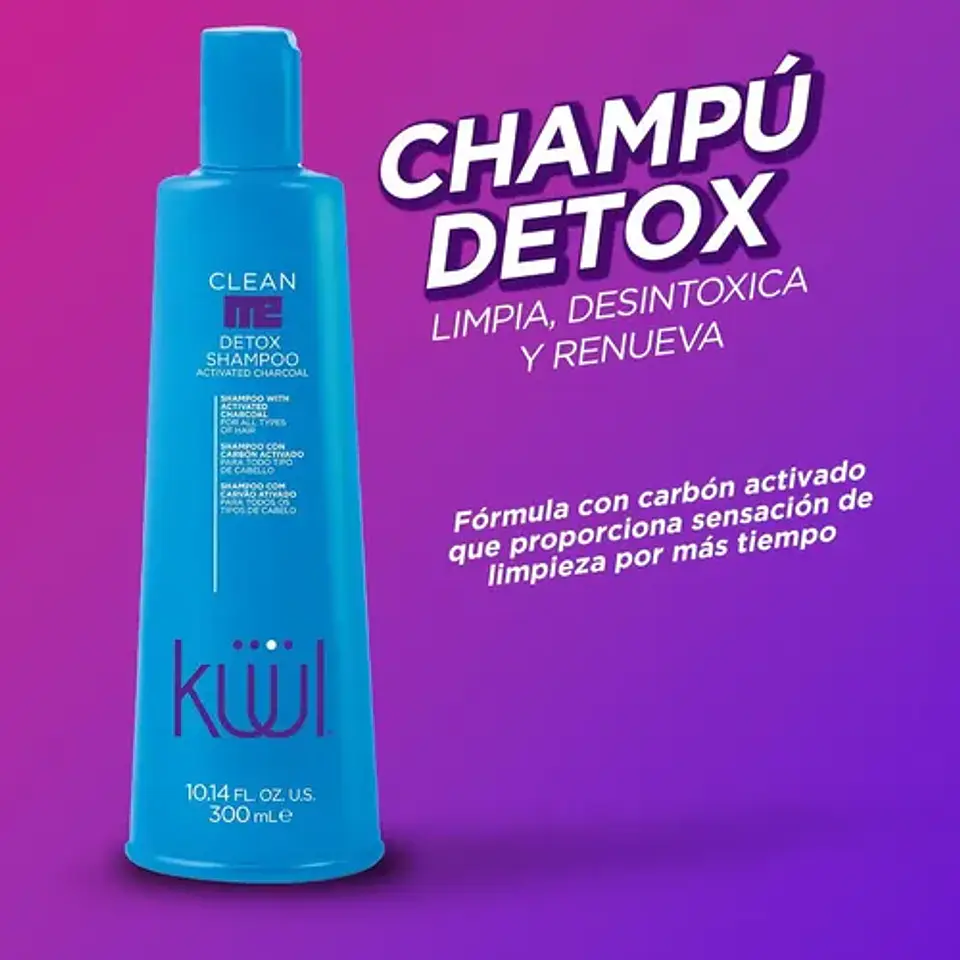 Shampoo Limpieza Profunda KÜÜL Clean Me 300ml 2