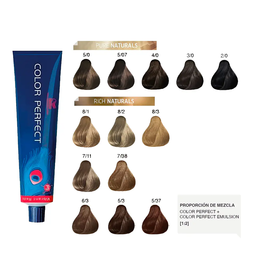 Tinte Permanente WELLA Color Perfect 60ml 2
