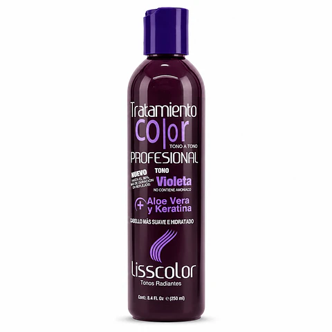 Tratamiento Color Profesional Lisscolor Violeta 250ml
