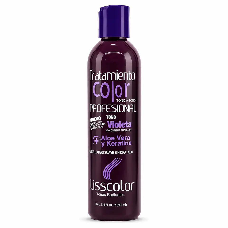 Tratamiento Color Profesional Lisscolor Violeta 250ml 1