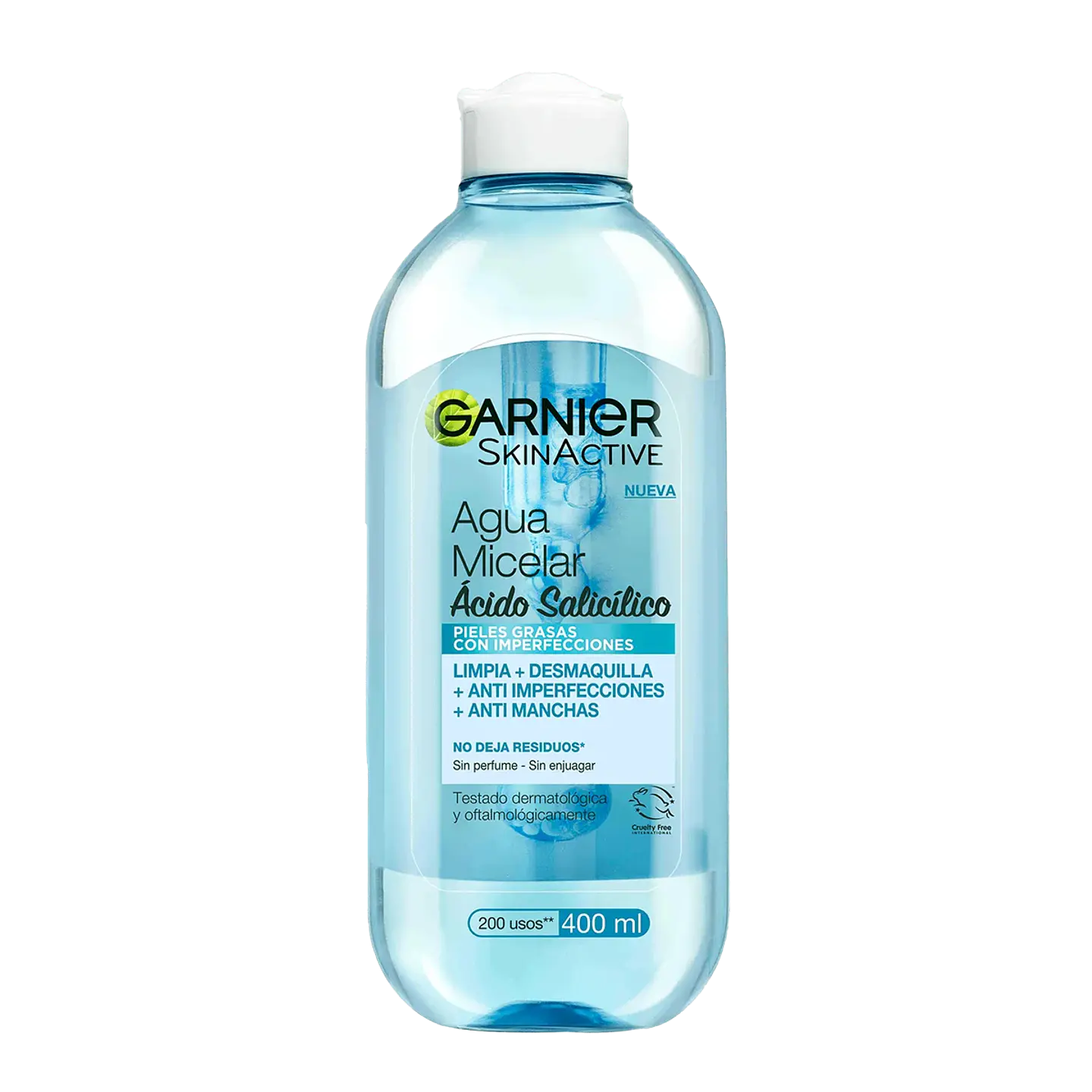 Agua Micelar Anti Iperfecciones GARNIER Skin Active 400ml 1