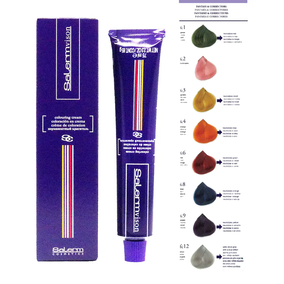 Tinte Fantasía y Correctores SALERM Salermvision 75ml 3