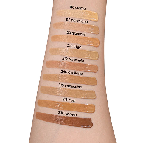 Base Líquida 12 horas con FPS VOGUE Resist 30ml