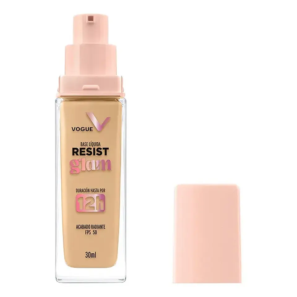 Base Líquida 12 horas con FPS VOGUE Resist 30ml 4