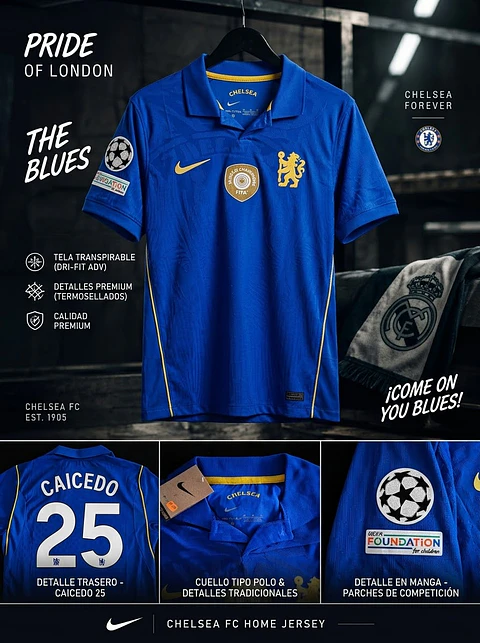 Camiseta del Chelsea FC Temporada 26/27