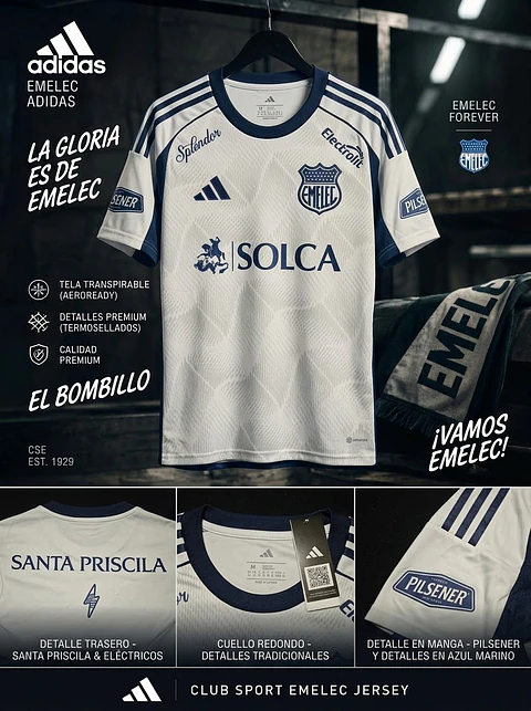 Camiseta Sport Club Emelec 2026