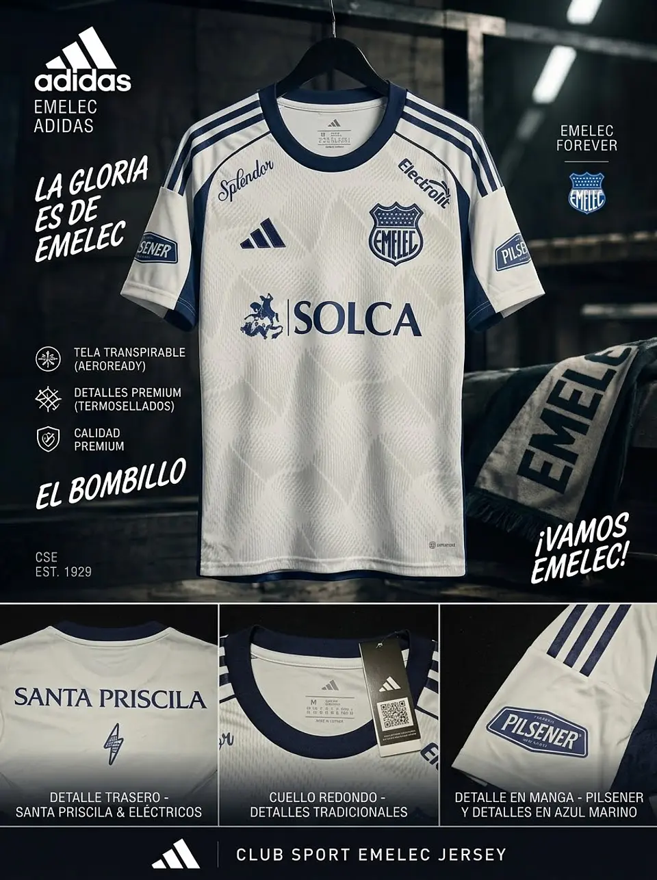 Camiseta Sport Club Emelec 2026 1