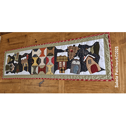 Camino mesa "Aldea Navidad"