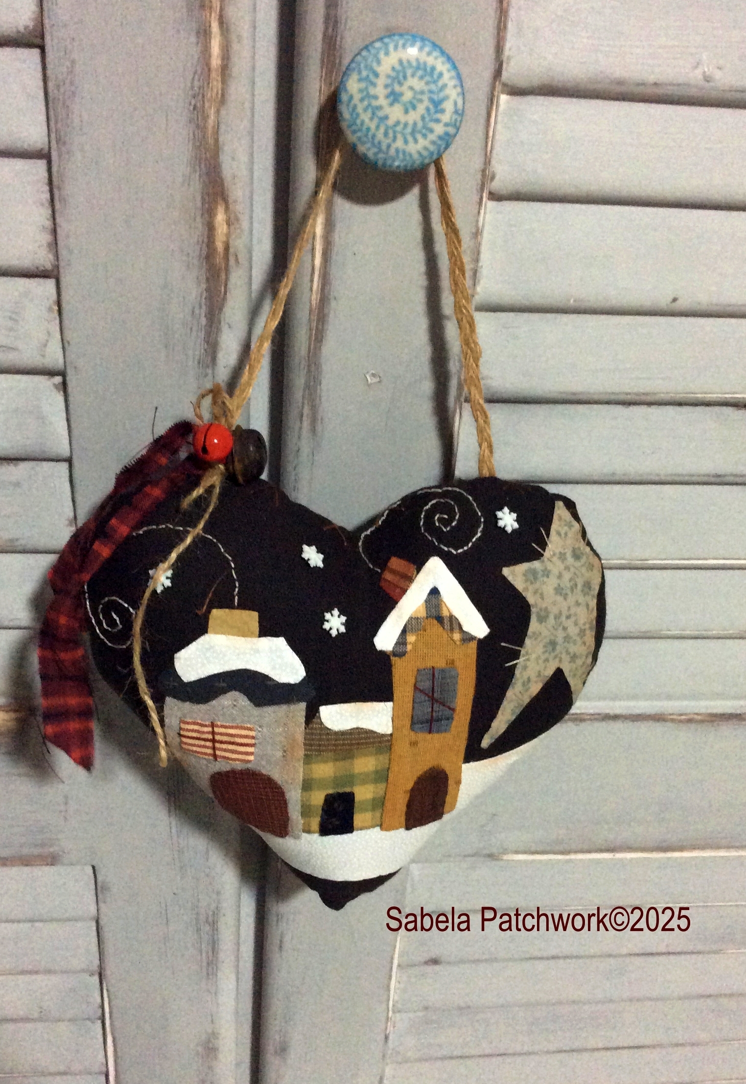 Corazones de Navidad 