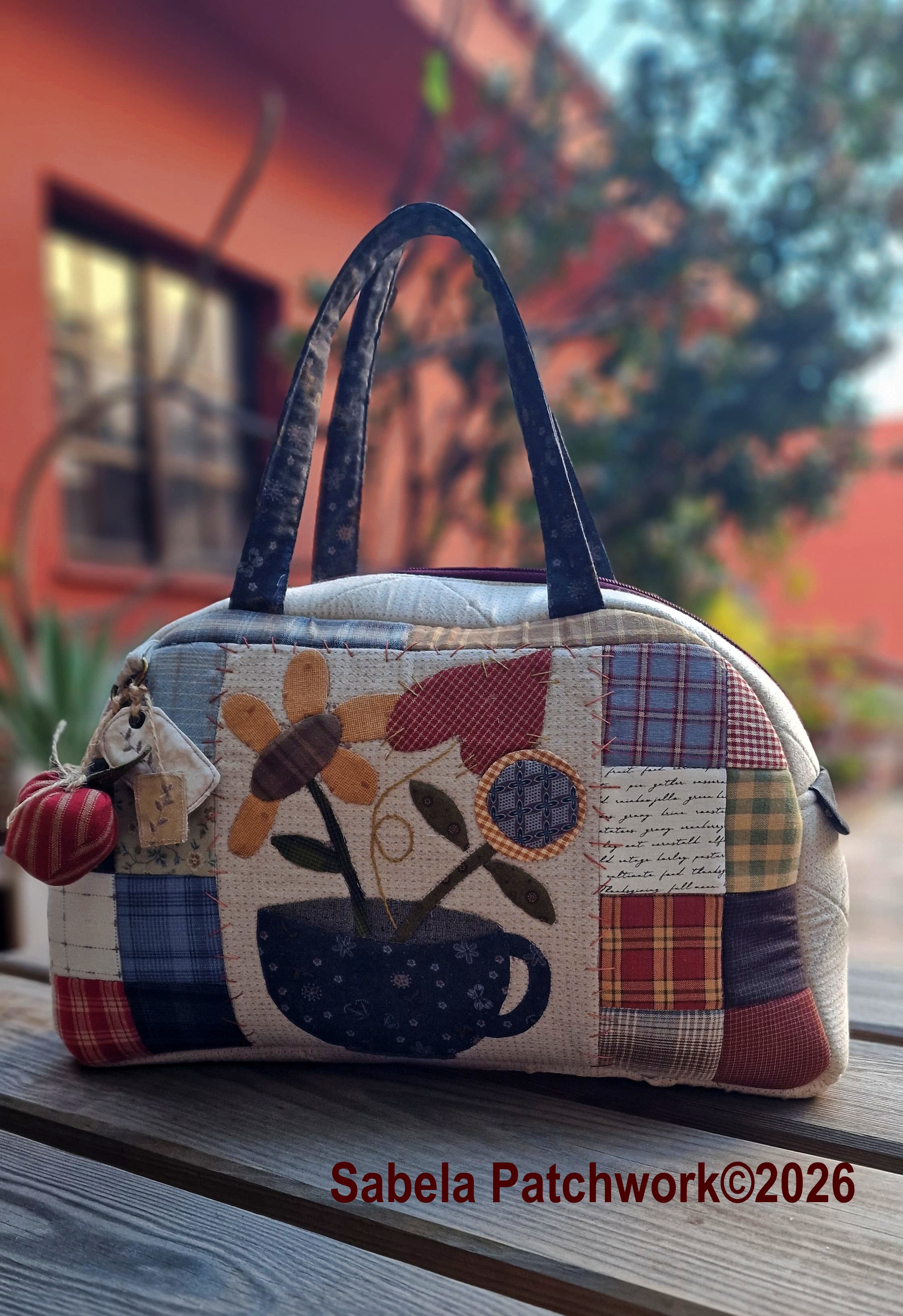 TUTORIAL BOLSA TEA GARDEN 