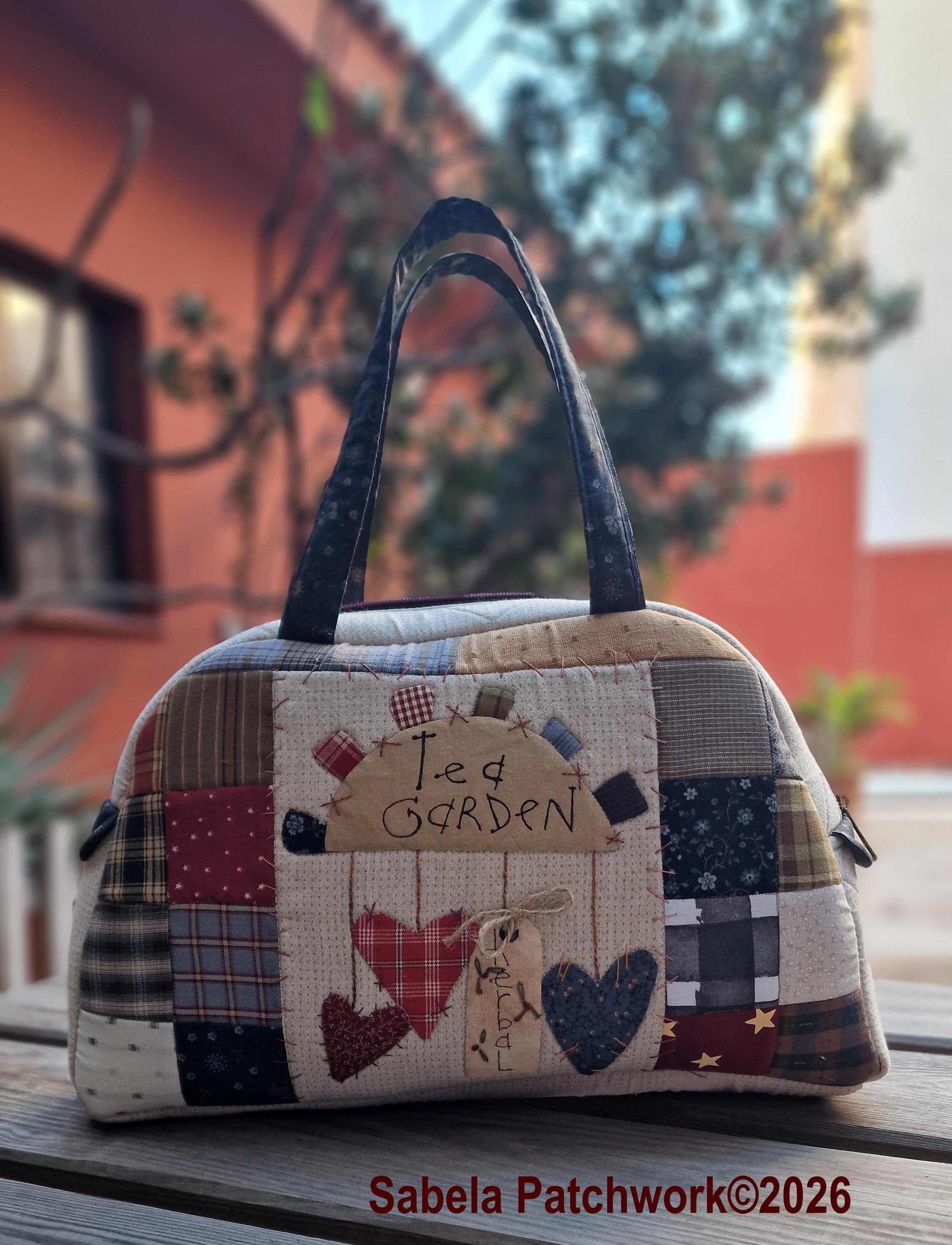 TUTORIAL BOLSA TEA GARDEN 