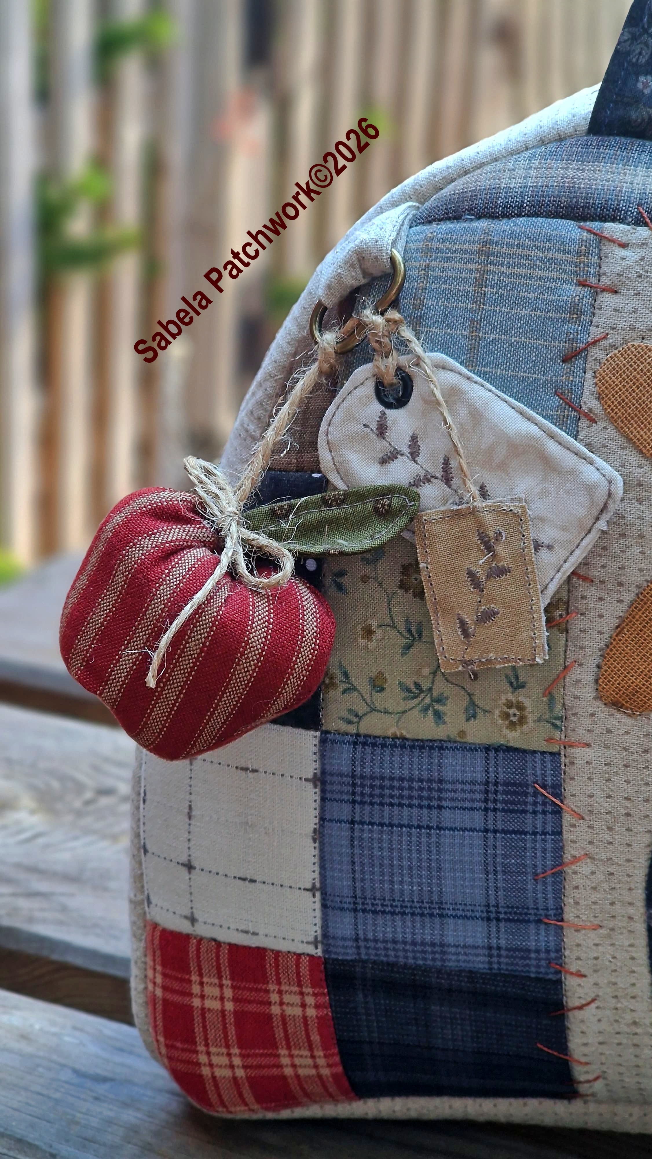 TUTORIAL BOLSA TEA GARDEN 