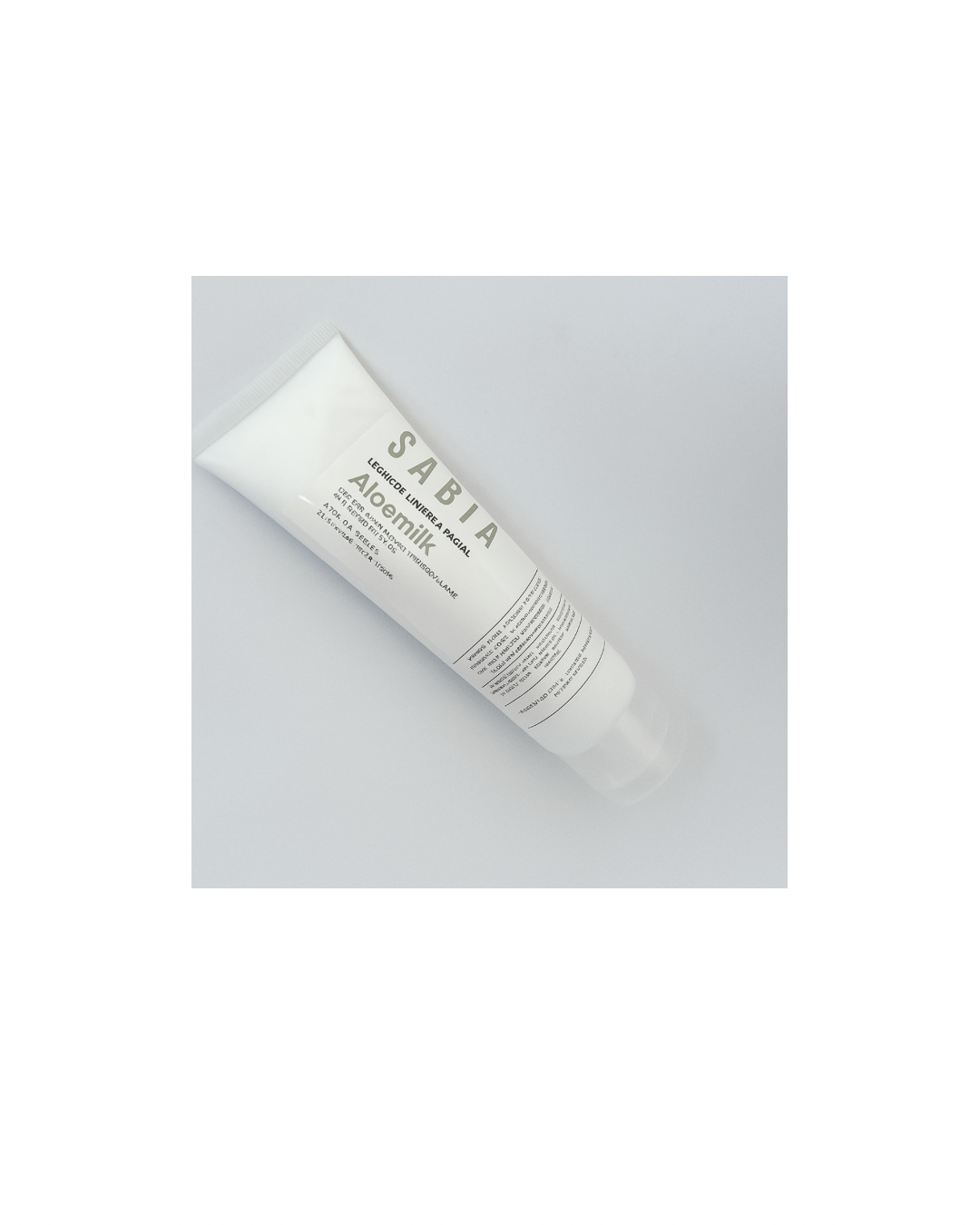 ALOE MILK. Limpiador facial diario.