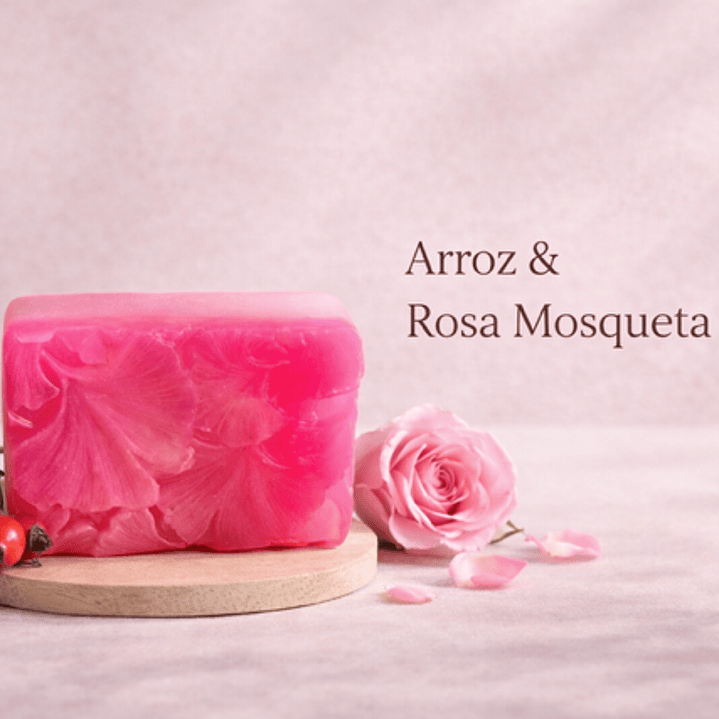 Sabonete Arroz e Rosa Mosqueta 1
