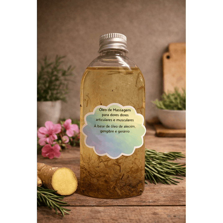 Óleo de Massagem Dores Aarticulares e Musculares 1