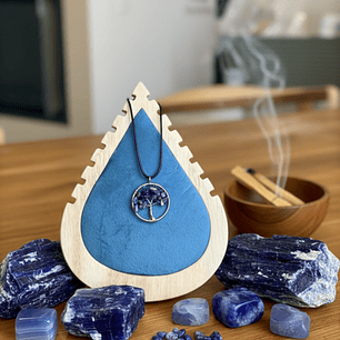 Colar Árvore da Vida - Sodalita