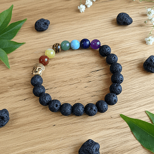 pulseira vulcânica 7chakras