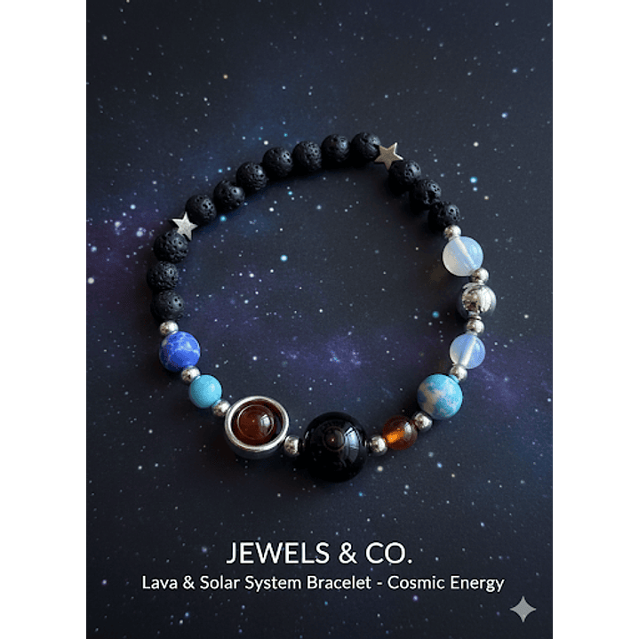 Pulseira Vulcânica - sistema solar  1