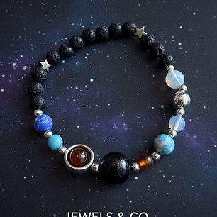 Pulseira Vulcânica - sistema solar 