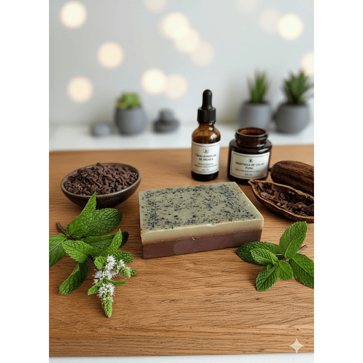 Sabonete de Menta e Cacau 1
