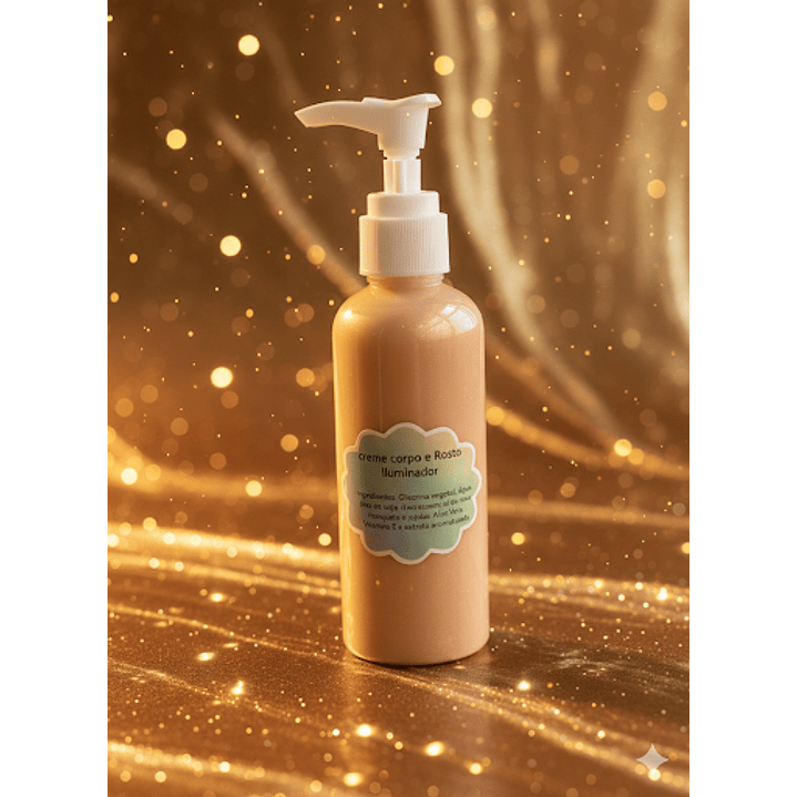 Creme Iluminador corpo e rosto 1