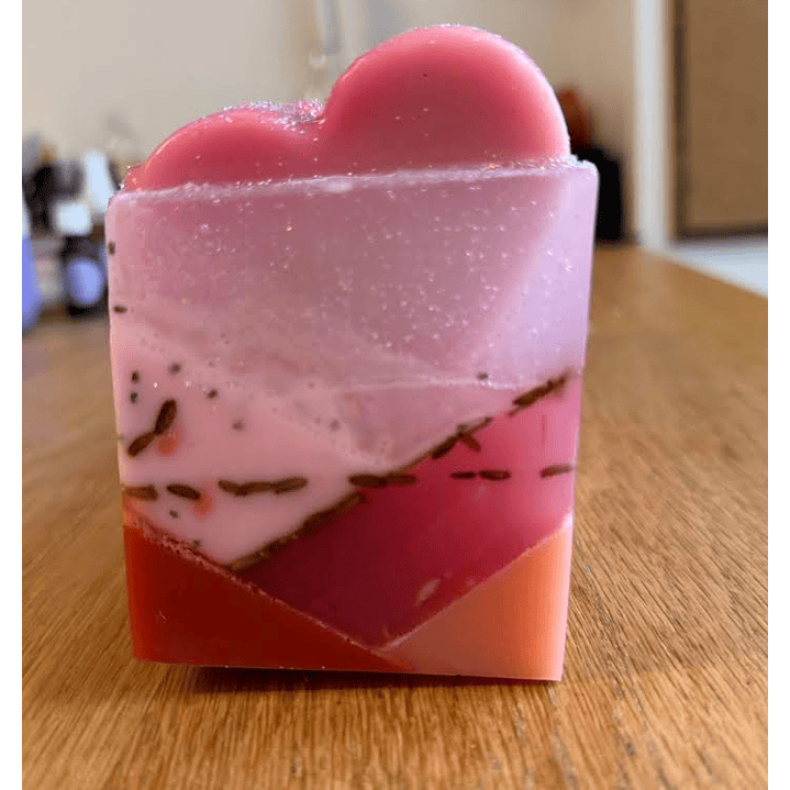 sabonete artesanal Coração Design 2