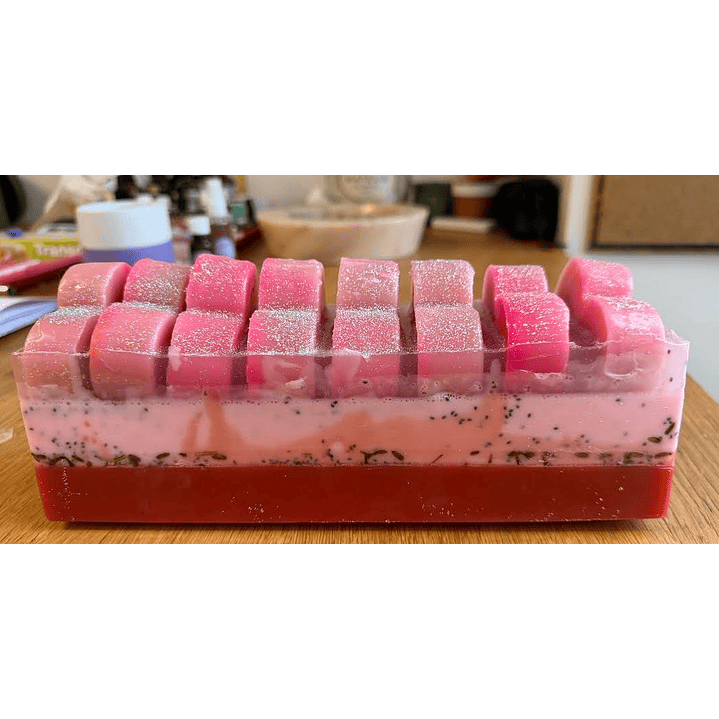 sabonete artesanal Coração Design 3