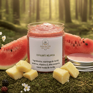Esfoliante Melancia e casca de Karité