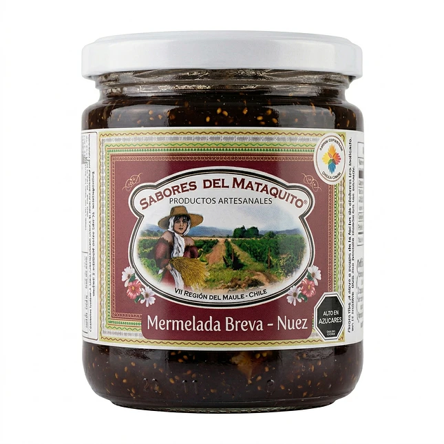 Mermelada de Breva con Nuez 500 grs