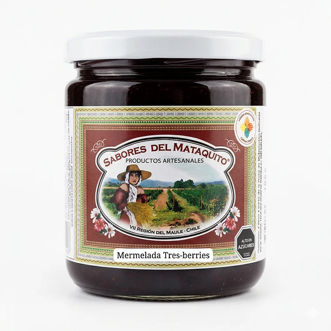 Mermelada Tresberries 500 grs