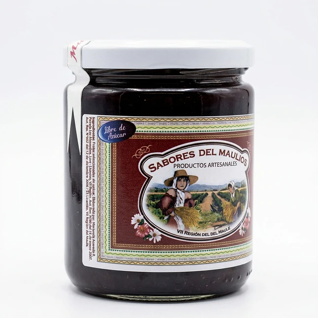 Mermelada de Mora Silvestre Libre de Azúcar 410 grs