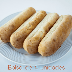 Pan de completo | 4 unidades