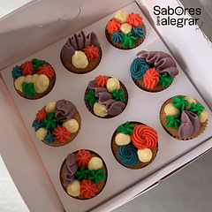 Caja de cupcakes