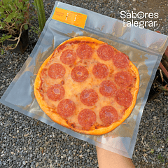 Pizza Pepperoni | Individual y sellada al vacío