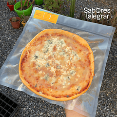 Pizza Cuatro quesos | Individual y sellada al vacío